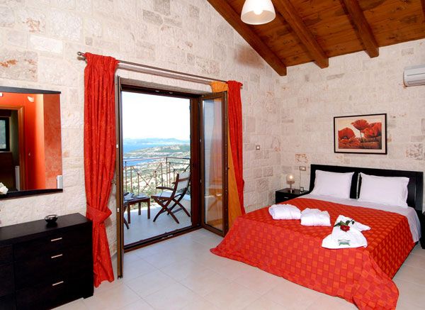italian designed bedroom, bedroom with an awesome balcony, amazing european balcony